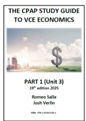 Picture of CPAP Study Guide to VCE Economics U3-Pt1 (2025)19E